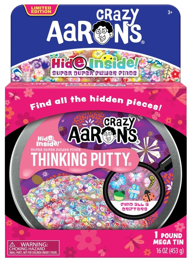Crazy Aaron's MEGA Super Duper Flower Finds Thinking Putty - Made in USA - Image 1